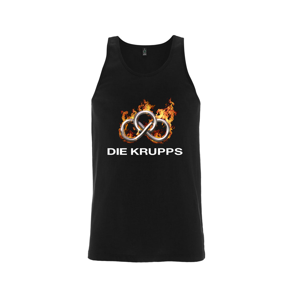 Die Krupps - Burning Ring Logo - Black Tank Top